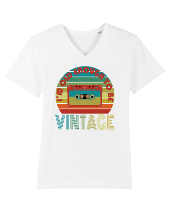 I'm Old Enough To Be Vintage Cassette Tape White