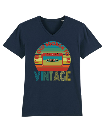 I'm Old Enough To Be Vintage Cassette Tape French Navy
