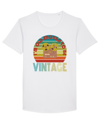 I'm Old Enough To Be Vintage Reel To Reel White