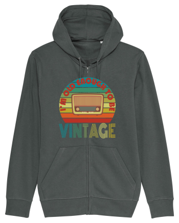 I'm Old Enough To Be Vintage Radio Anthracite