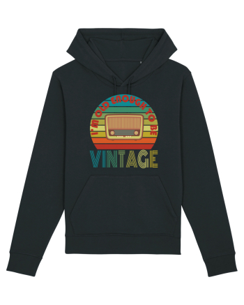I'm Old Enough To Be Vintage Radio Black