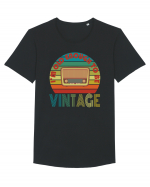 I'm Old Enough To Be Vintage Radio Tricou mânecă scurtă guler larg Bărbat Skater