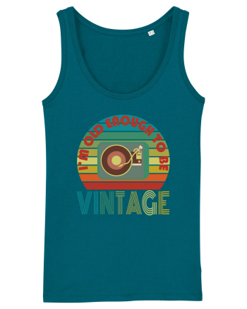 I'm Old Enough To Be Vintage Vinyl Disc Player Ocean Depth