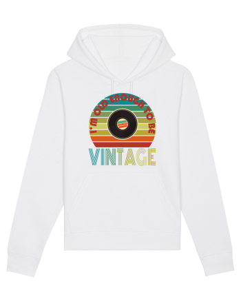 I'm Old Enough To Be Vintage Vinyl Disc White