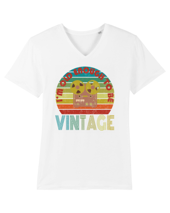 Vintage Reel To Reel Retro Style White