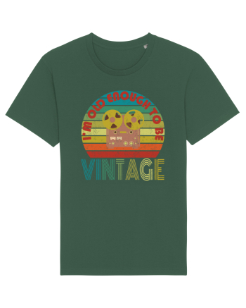 Vintage Reel To Reel Retro Style Bottle Green