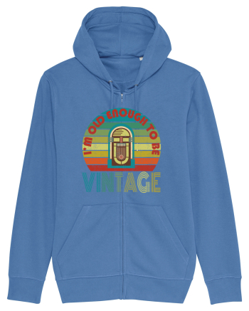 Vintage Jukebox Retro Style Bright Blue