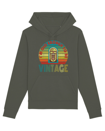 Vintage Jukebox Retro Style Khaki