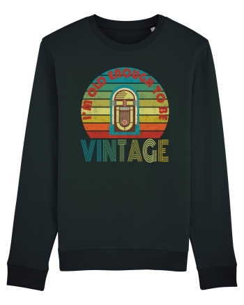 Vintage Jukebox Retro Style Black