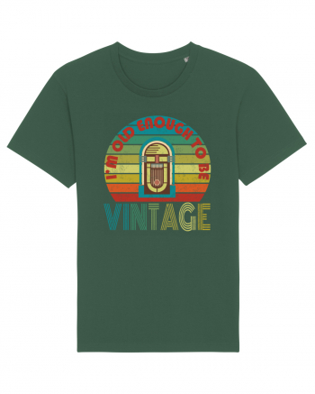 Vintage Jukebox Retro Style Bottle Green