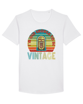 Vintage Jukebox Retro Style White