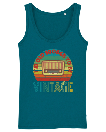 Vintage Radio Retro Style Ocean Depth