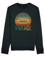 Vintage Radio Retro Style Bluză mânecă lungă Unisex Rise