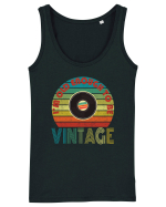 Vintage Vinyl Disc Retro Style Maiou Damă Dreamer