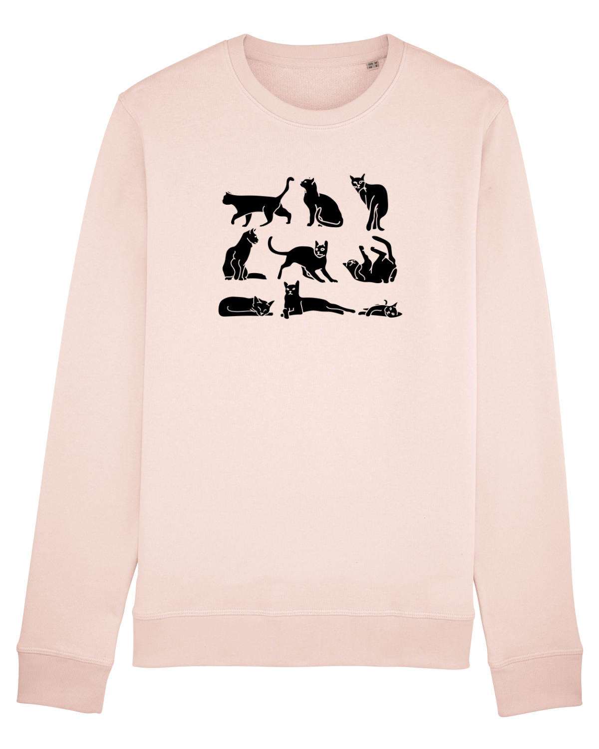 Bluză mânecă lungă Unisex Rise Candy Pink