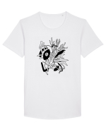 Ascunziș Tricou mânecă scurtă guler larg Bărbat Skater
