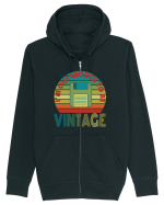 I'm Old Enough To Be Vintage Floppy Disk Hanorac cu fermoar Unisex Connector