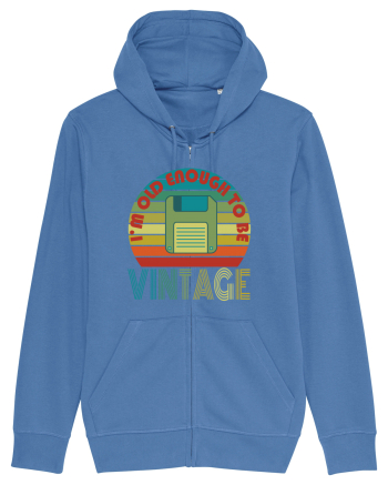 I'm Old Enough To Be Vintage Floppy Disk Bright Blue