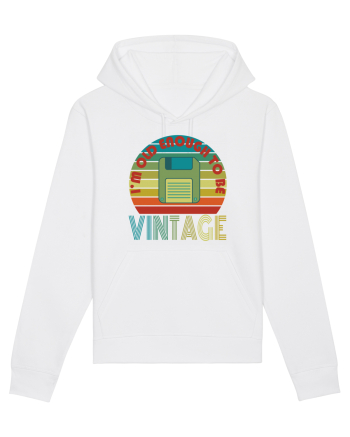 I'm Old Enough To Be Vintage Floppy Disk White