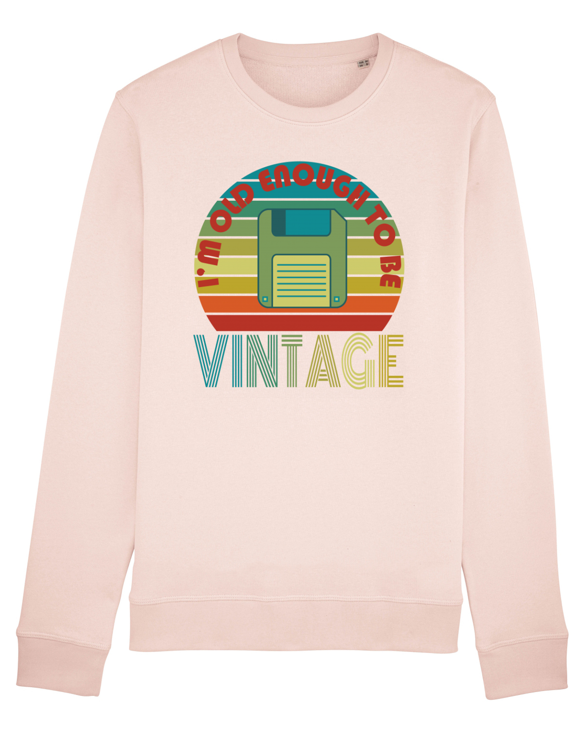 Bluză mânecă lungă Unisex Rise Candy Pink