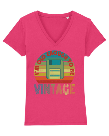 Vintage Floppy Disk Retro Style Raspberry