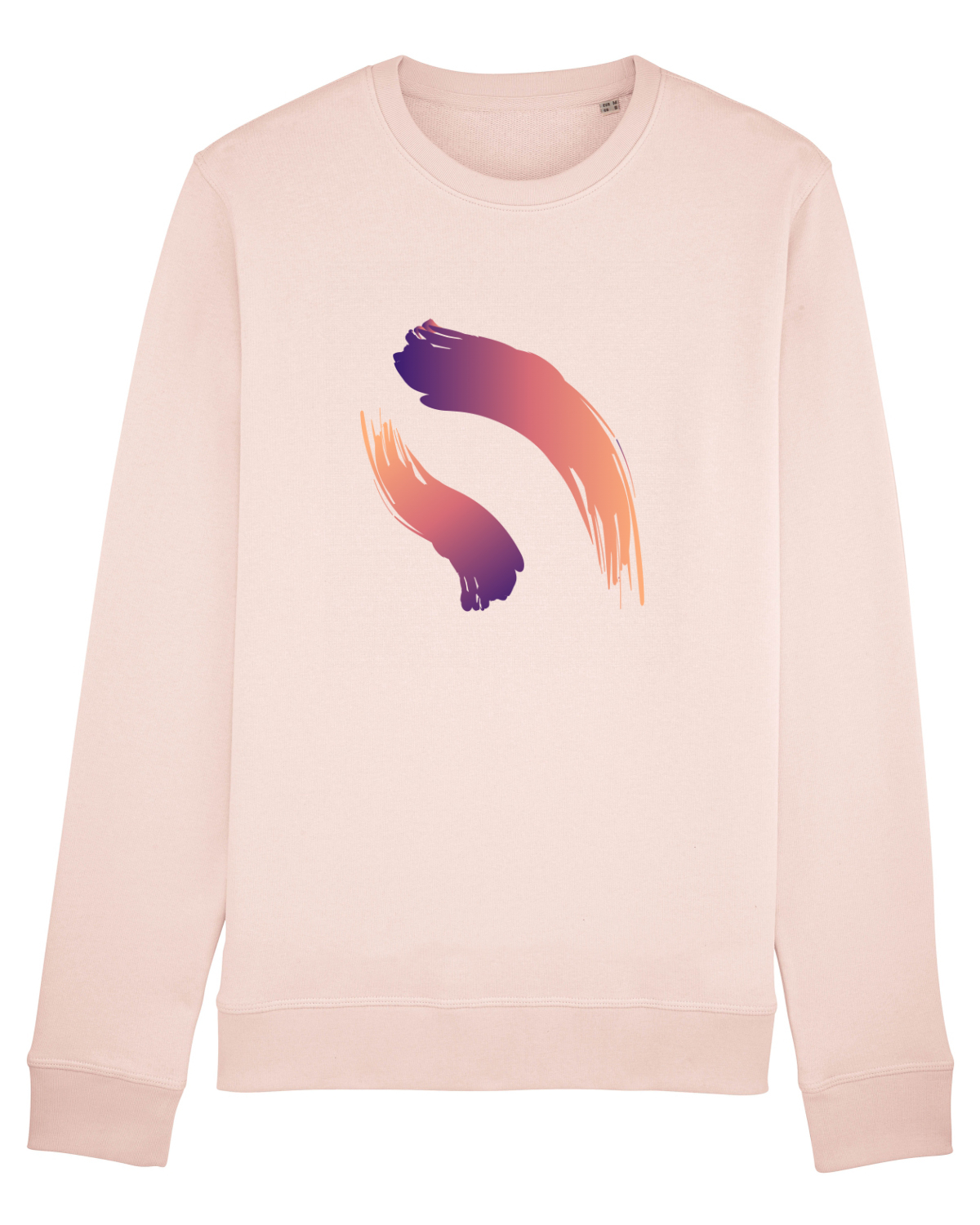 Bluză mânecă lungă Unisex Rise Candy Pink