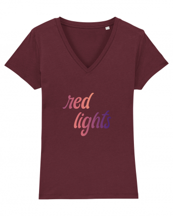 Red Lights (relay gradient) Burgundy