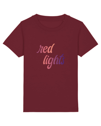 Red Lights (relay gradient) Burgundy
