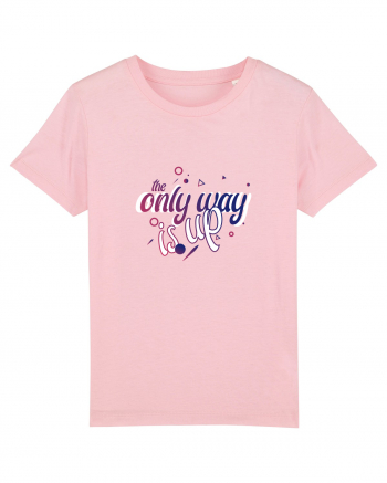 The Only Way Is Up (celestial gradient) Cotton Pink