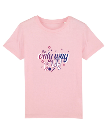 The Only Way Is Up (celestial gradient) Cotton Pink