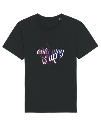 The Only Way Is Up (celestial gradient) Black