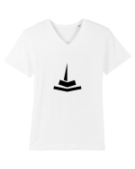 Illusion (pedestal) Tricou mânecă scurtă guler V Bărbat Presenter