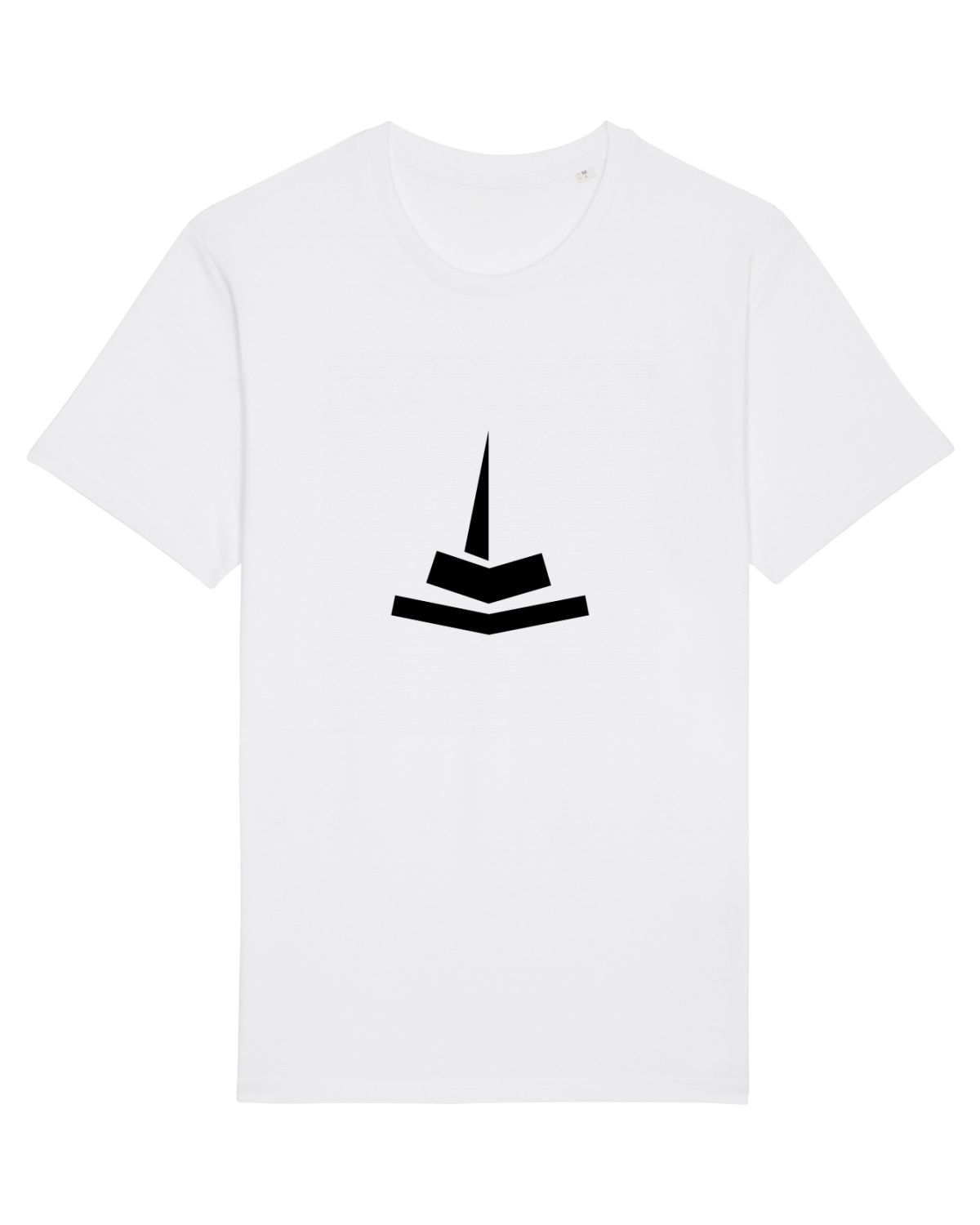 Tricou mânecă scurtă Unisex Rocker White