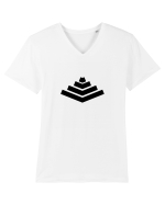 Illusion (pyramid) Tricou mânecă scurtă guler V Bărbat Presenter