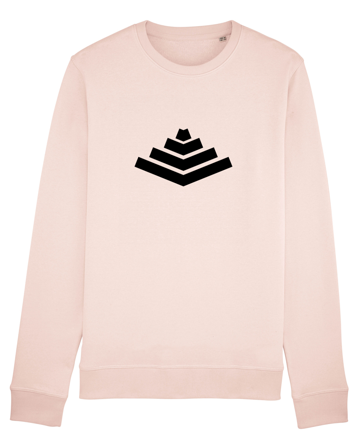 Bluză mânecă lungă Unisex Rise Candy Pink