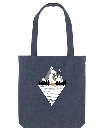 Mountain camping Midnight Blue