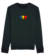 Tricolorul 1. Bluză mânecă lungă Unisex Rise