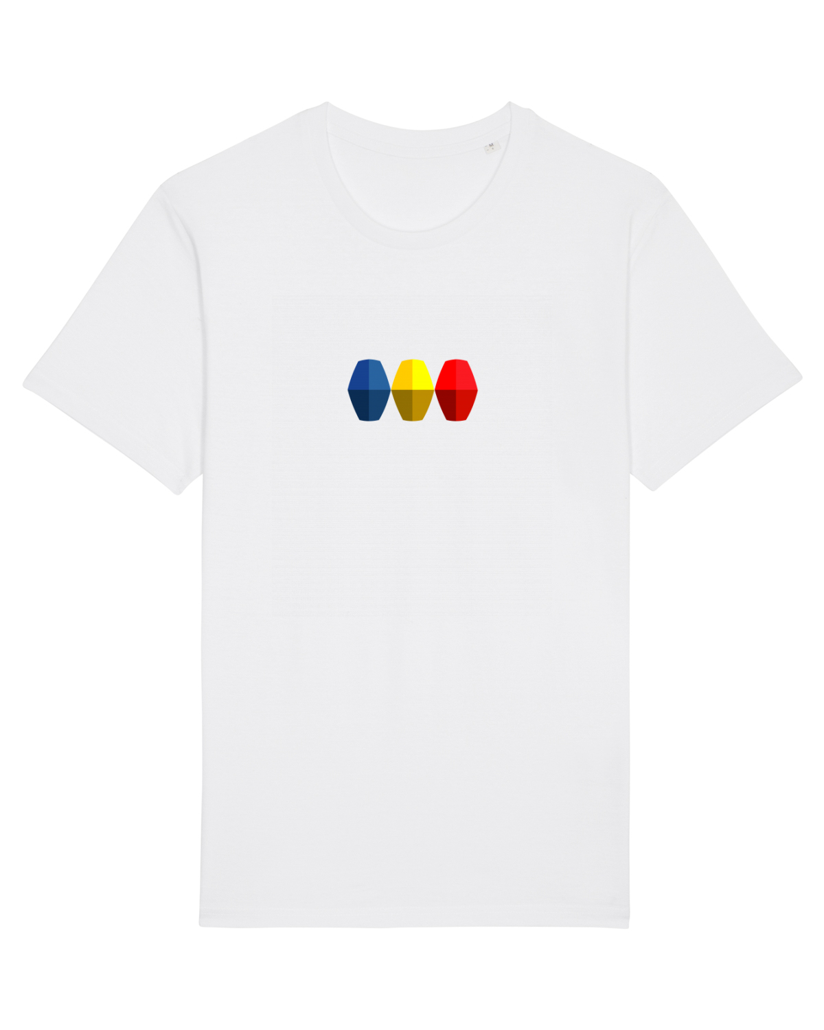 Tricou mânecă scurtă Unisex Rocker White