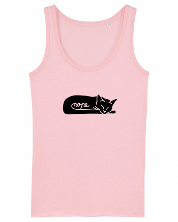 Nope Cat Cotton Pink