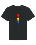 Tricolorul 2. Tricou mânecă scurtă Unisex Rocker