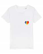 Tricolorul 3. Tricou mânecă scurtă  Copii Mini Creator