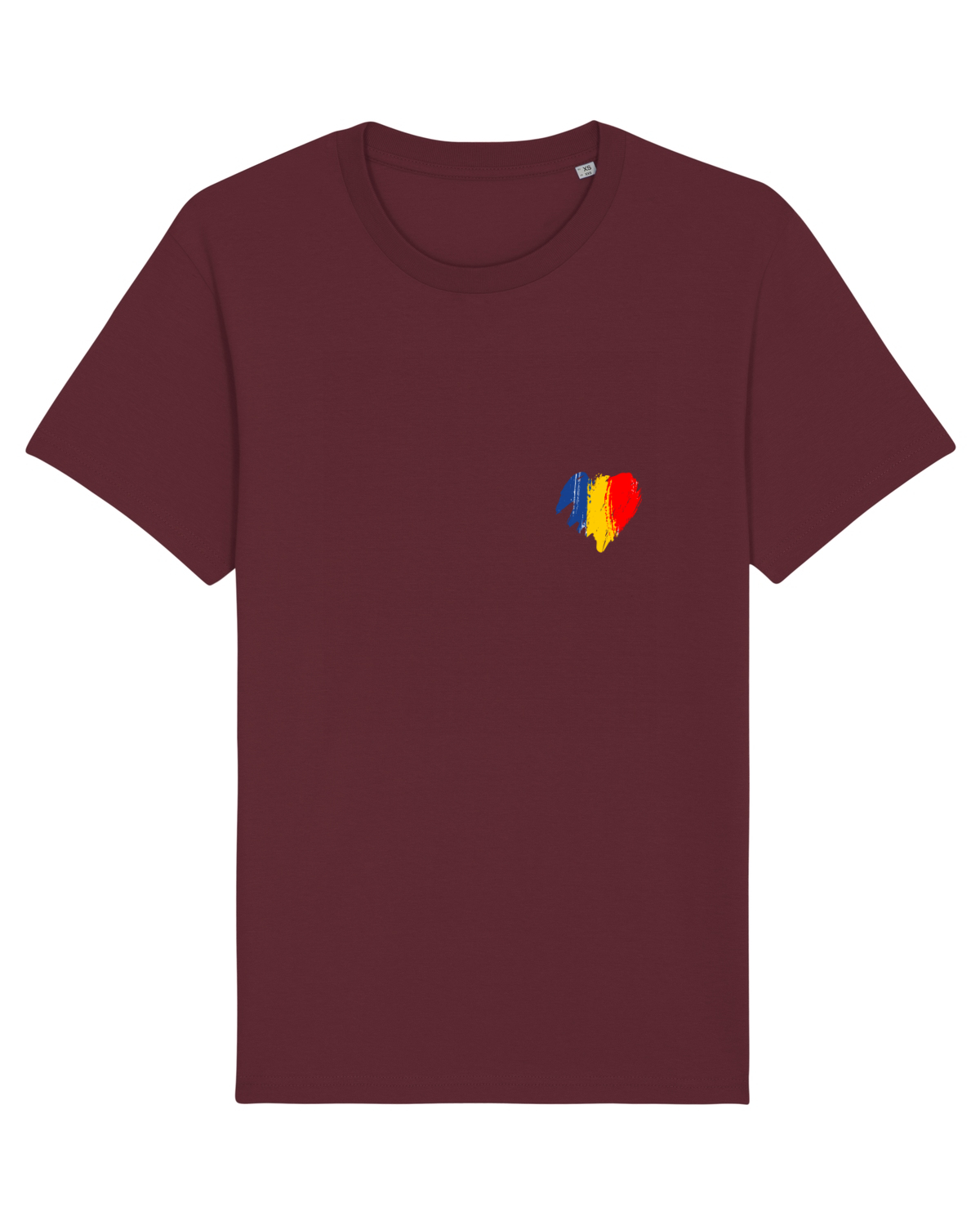 Tricou mânecă scurtă Unisex Rocker Burgundy