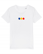 Tricolorul 7. Tricou mânecă scurtă  Copii Mini Creator