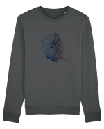 Zimbrul / Bourul 3. Bluză mânecă lungă Unisex Rise