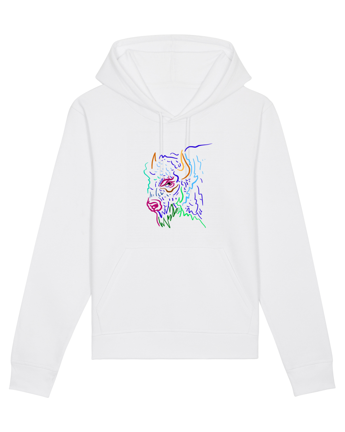 Hanorac Unisex Drummer White
