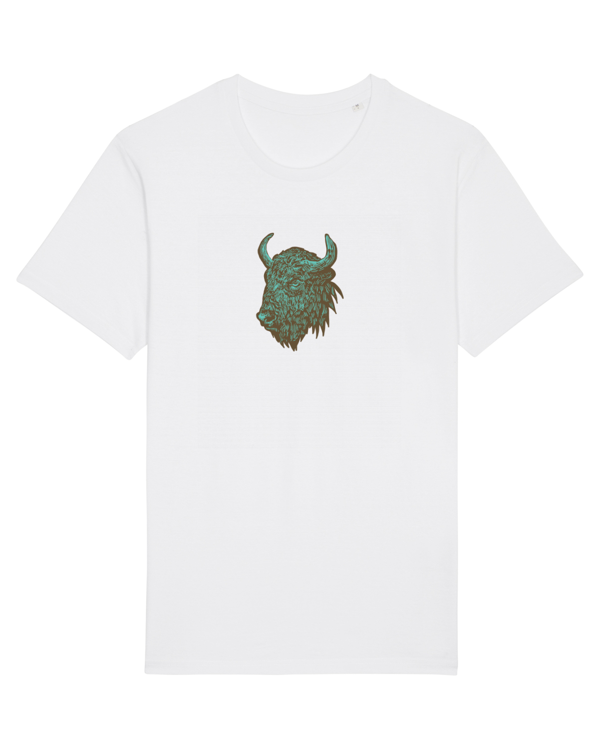 Tricou mânecă scurtă Unisex Rocker White