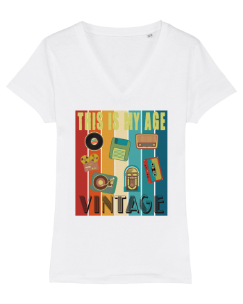 This Is My Age Vintage White
