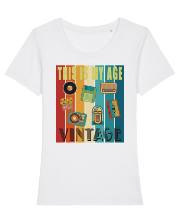 This Is My Age Vintage White