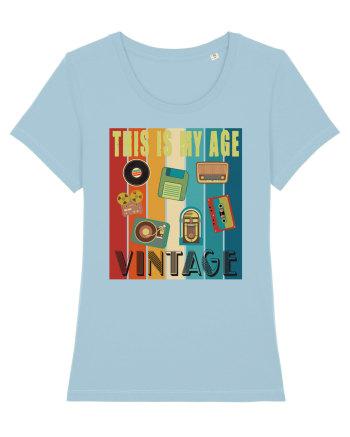 This Is My Age Vintage Sky Blue