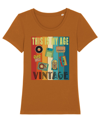 This Is My Age Vintage Roasted Orange